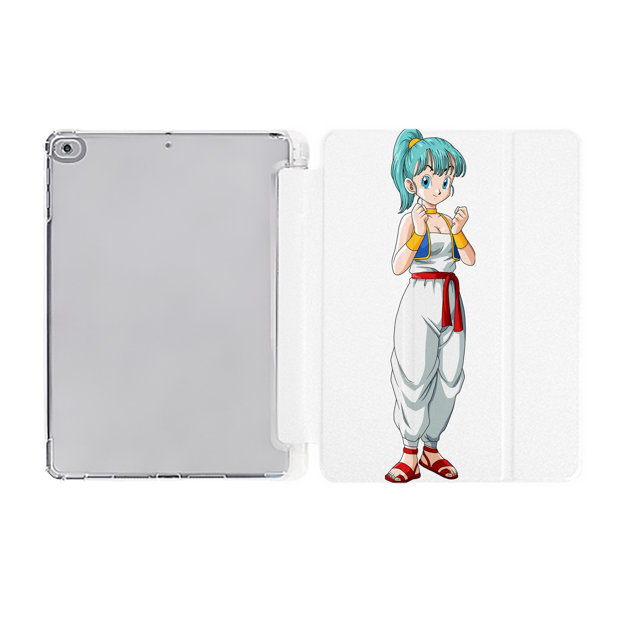 （画像用） ドラゴンボール DRAGON BALL IPad ケース ペン収納付き 三つ折りスタンド PUレザー×シリコン 対応機種9.5/10.5/10.9インチ